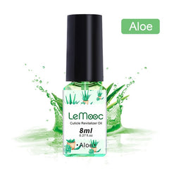 8ml Nail Cuticle Oil Transparent Revitalizer Nutrition Cuticle Oil Flower Flavor Nail Care Nail Treatment Tool Manicure for nail