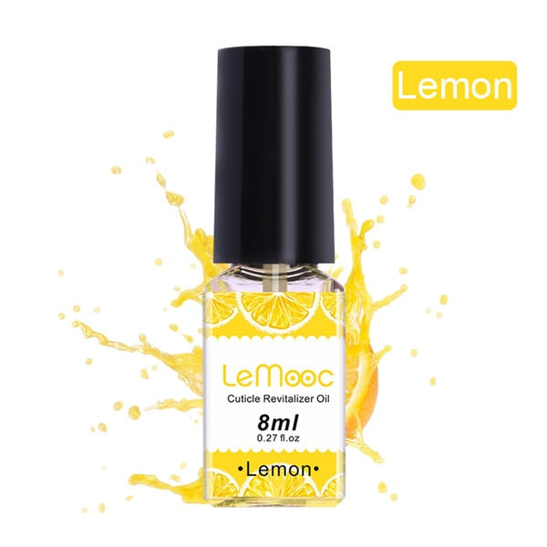 8ml Nail Cuticle Oil Transparent Revitalizer Nutrition Cuticle Oil Flower Flavor Nail Care Nail Treatment Tool Manicure for nail