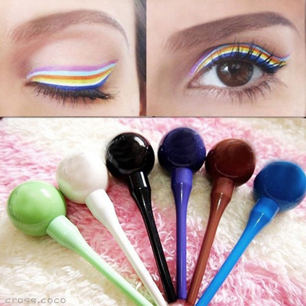 Fashion Lollipop Shape Waterproof Makeup Eyeliner Liquid Eye Liner Cosmetic