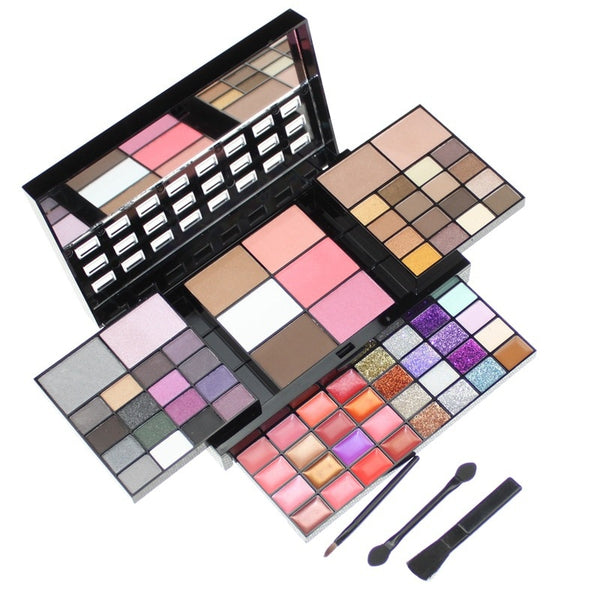 Makeup Set Box 74 Color Makeup Kits For Women Combination Kit Eyeshadow Lipstick Glitter kit maquiagem professionnelle