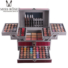 MISS ROSE Professional Makeup Palette Sets Combo matte&shimmer eyeshadow Concealer Brightening waterproof foundation makeup kit