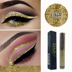 New Shining Eyeliner Eye Liners for Women Eye Pigment Pro Makeup Gold Silver Rose Color Maquiagem TSLM2