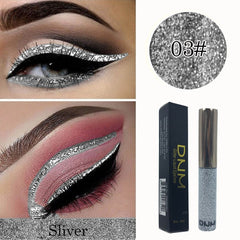 New Shining Eyeliner Eye Liners for Women Eye Pigment Pro Makeup Gold Silver Rose Color Maquiagem TSLM2