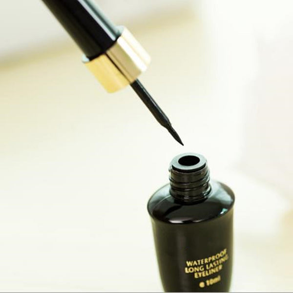 Long Lasting Waterproof Black 10ml Hard Tips Non Smudge Liquid Eyeliner Women Cosmetic Tools easy to wear