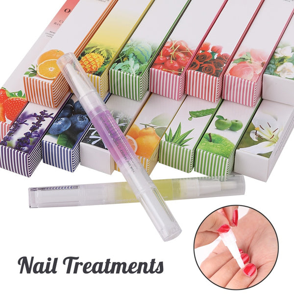 15 Styles Nail Nutrition Oil Pen Nails Treatment Cuticle Revitalizer Oil Prevent Agnail Nail Art Tools Manicure Care