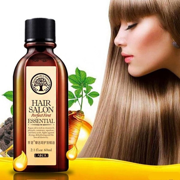 Hair Oil Argan Oil 60ml Clean Hair Curly Hair Treatment Hair Care Salon Essential MH88