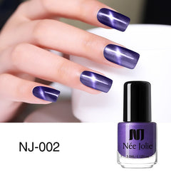 NEE JOLIE Cat Eye Nail Polish 22 Colors 3D Magicial Lacquer Magnet Magnetic Nail Art Manicure Nail Varnish Primer