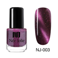 NEE JOLIE Cat Eye Nail Polish 22 Colors 3D Magicial Lacquer Magnet Magnetic Nail Art Manicure Nail Varnish Primer