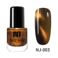 NEE JOLIE Cat Eye Nail Polish 22 Colors 3D Magicial Lacquer Magnet Magnetic Nail Art Manicure Nail Varnish Primer