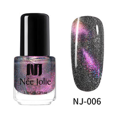 NEE JOLIE Cat Eye Nail Polish 22 Colors 3D Magicial Lacquer Magnet Magnetic Nail Art Manicure Nail Varnish Primer