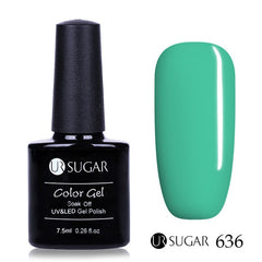 UR SUGAR UV Gel Nail Polish LED Lamp Gel Lacquer Gel Polish Pure Colors Semi Permanent Gel Varnish Nail Art Primer Base Top Coat