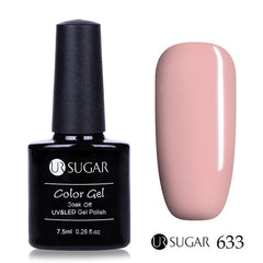 UR SUGAR UV Gel Nail Polish LED Lamp Gel Lacquer Gel Polish Pure Colors Semi Permanent Gel Varnish Nail Art Primer Base Top Coat