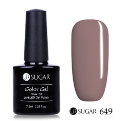 UR SUGAR UV Gel Nail Polish LED Lamp Gel Lacquer Gel Polish Pure Colors Semi Permanent Gel Varnish Nail Art Primer Base Top Coat