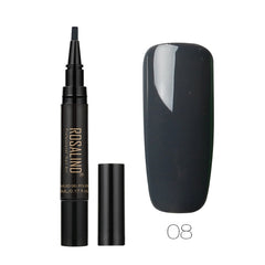 ROSALIND 5ml Nail Polish Pen Need Cured by UV LED Lamp Soak-Off White Color for nal art Gel Lacquer