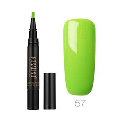 ROSALIND 5ml Nail Polish Pen Need Cured by UV LED Lamp Soak-Off White Color for nal art Gel Lacquer