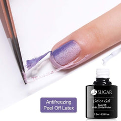 UR SUGAR 6 ML Colors Glitter Nail Polish Temperature Color Changing Gradient Mirror Nail Varnish No Need Lamp for Nails Art