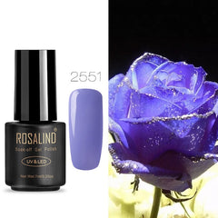 ROSALIND 7ML Nail Polish Gel Varnish Hybrid UV For Manicure Off Gellak White Prime Nail Art gel Extension nail polish