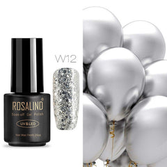 ROSALIND 7ML Nail Polish Gel Varnish Hybrid UV For Manicure Off Gellak White Prime Nail Art gel Extension nail polish