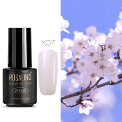 ROSALIND 7ML Nail Polish Gel Varnish Hybrid UV For Manicure Off Gellak White Prime Nail Art gel Extension nail polish