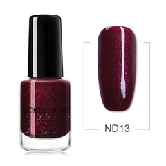 NICOLE DIARY 73 Colors Nail Polish  Red Gray Glitter Pearl Nail Art Varnish Water-based Manicure Nail Art Lacquer 6ml