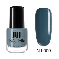 NEE JOLIE Nail Polish  Coffee Gray Red Series Nail Varnich Pure Nail Color Nail Art Polish Lacquer Decoration 7.5ml 3.5ml