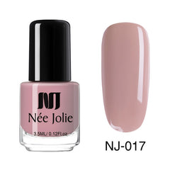 NEE JOLIE Nail Polish  Coffee Gray Red Series Nail Varnich Pure Nail Color Nail Art Polish Lacquer Decoration 7.5ml 3.5ml