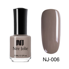 NEE JOLIE Nail Polish  Coffee Gray Red Series Nail Varnich Pure Nail Color Nail Art Polish Lacquer Decoration 7.5ml 3.5ml