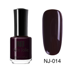 NEE JOLIE Nail Polish  Coffee Gray Red Series Nail Varnich Pure Nail Color Nail Art Polish Lacquer Decoration 7.5ml 3.5ml