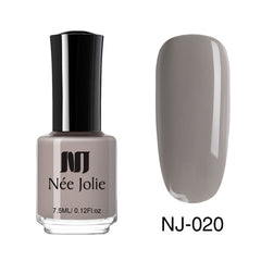 NEE JOLIE Nail Polish  Coffee Gray Red Series Nail Varnich Pure Nail Color Nail Art Polish Lacquer Decoration 7.5ml 3.5ml