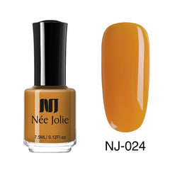 NEE JOLIE Nail Polish  Coffee Gray Red Series Nail Varnich Pure Nail Color Nail Art Polish Lacquer Decoration 7.5ml 3.5ml