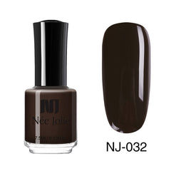 NEE JOLIE Nail Polish  Coffee Gray Red Series Nail Varnich Pure Nail Color Nail Art Polish Lacquer Decoration 7.5ml 3.5ml