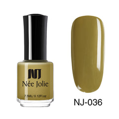 NEE JOLIE Nail Polish  Coffee Gray Red Series Nail Varnich Pure Nail Color Nail Art Polish Lacquer Decoration 7.5ml 3.5ml